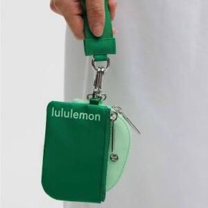 lululemon athletica Green Key & Card Holder